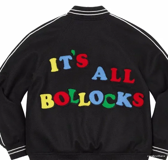 Bollocks Jamie It's L Jacket Reid All M XL S Green Varsity Black 21SS 0715